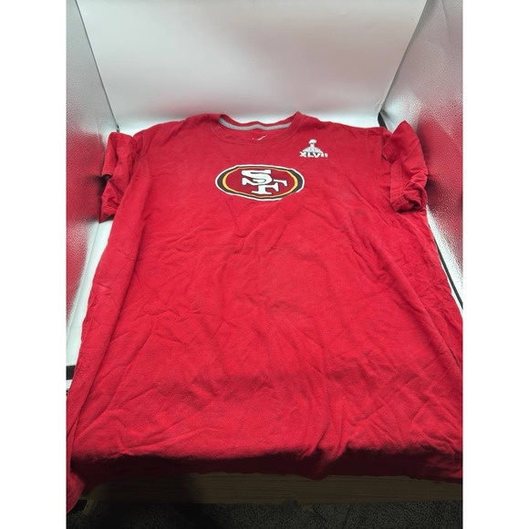 San Francisco 49ers Shirt T Shirt Super Bowl LIV Red NFL Football - Picture 2 of 9